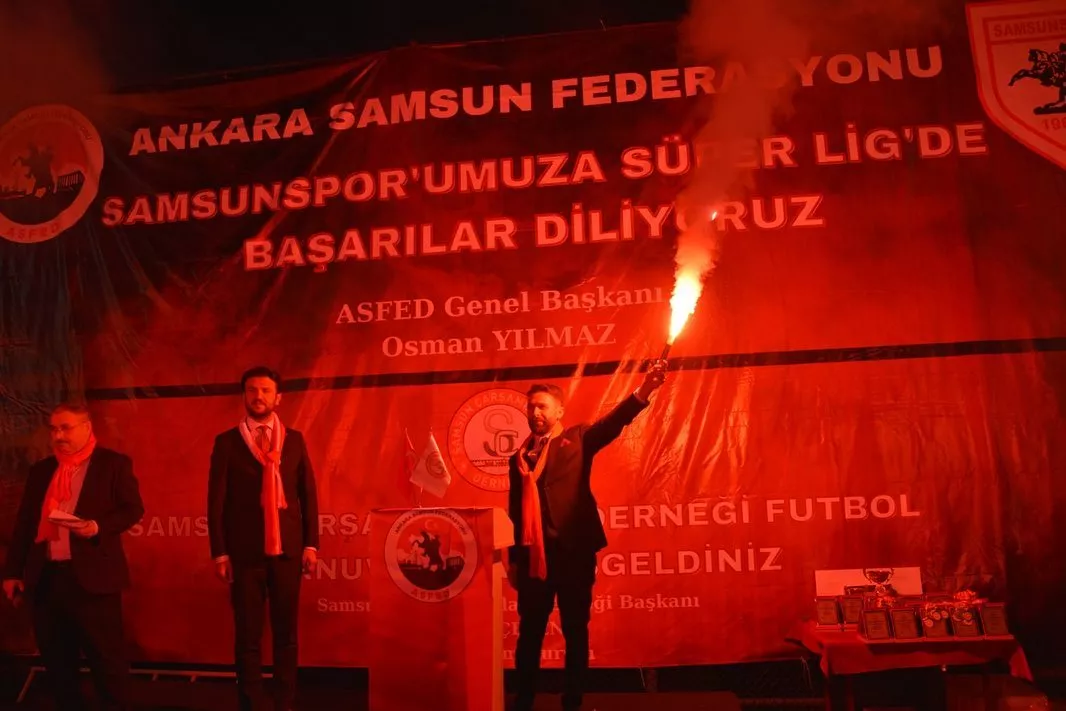 Asfed Samsunspor Şampiyonluk Kutlamasın'da